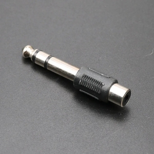 6.35 to <strong>RCA</strong> Audio <strong>Plug</strong> 6.35mm <strong>1</strong>/<strong>4</strong>&quot; Male <strong>Mono</strong> <strong>Plug</strong> to <strong>RCA</strong> <strong>Female</strong> Jack Audio Adapter Connector TS Audio Converter <strong>Plug</strong> - Product Image 2