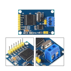 MCP2515 CAN-Bus-Modul platine mit TJA1050-Empfänger-SPI-Modul 51 SCM ARM-Controller-kompatibles Arduino Raspberry PI-ICs Produkt