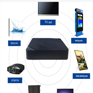 WUXIN Hot Sale Wifi Vernetzte <span class=keywords><strong>Android</strong></span>-Anzeigen Video Digital Signage <span class=keywords><strong>Player</strong></span> <span class=keywords><strong>Media</strong></span> Box CMS Für Werbung