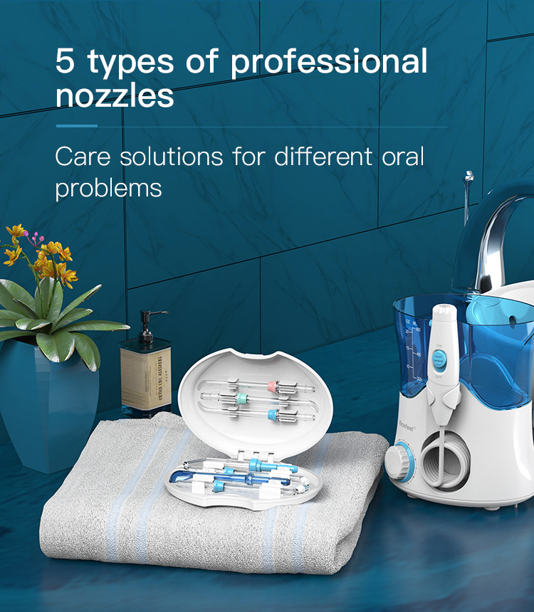 Orthodontic Oral Care Water Flosser High Pressure Water Tooth Jet FC169