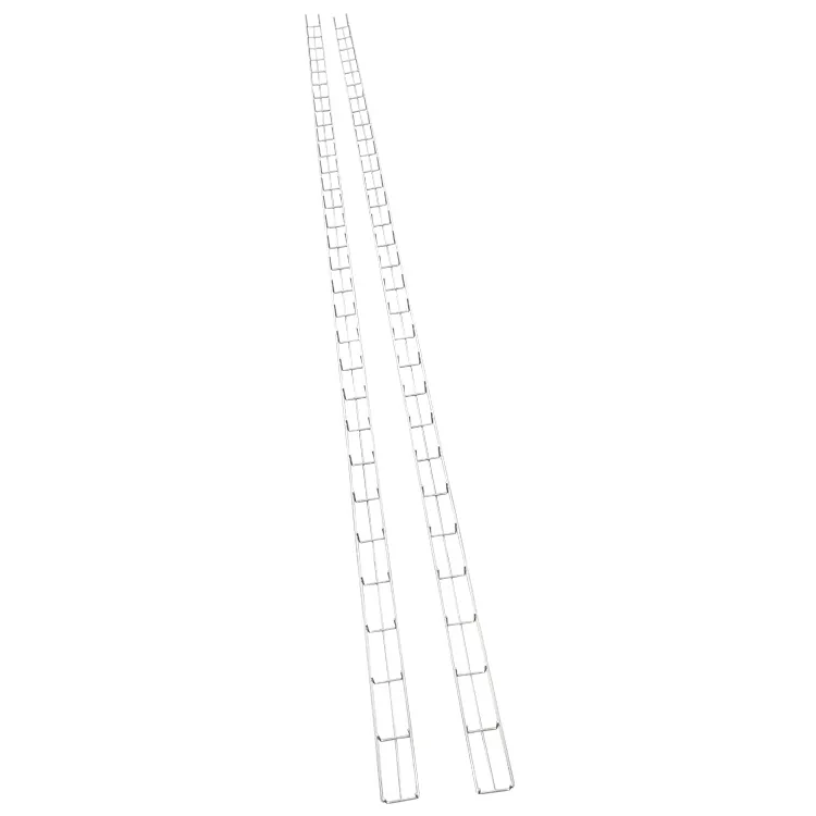 Bandeja de Cabo da escada por fornecedor Chinês de aço galvanizado grade de plástico pulverizado ponte Perfurado Bandeja de Cabos Tipo Escada Peso