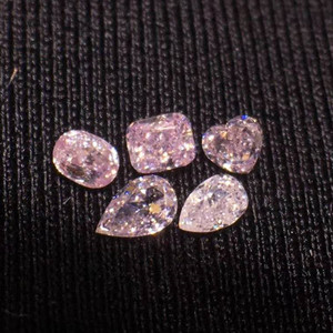 SGARIT אמיתי רופף יהלומים לתכשיטי זהב אישית 0.1-0.2ct לכל מחשב VS טבעי אמיתי ורוד יהלומים