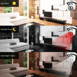 Icsee 3MP Wifi máy ảnh trong nhà Dome Camera không dây NightVision hai cách âm thanh email cảnh báo icsee Xmeye đám mây nhà an ninh máy ảnh - Product Image 6