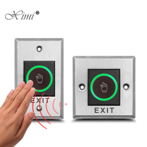 No Touch çıkış düğmesi açma anahtarı açacağı hiçbir COM NC LED ışık kapı erişim kontrol sistemi için giriş açık - Product Image 1