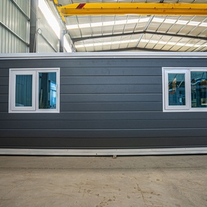 منزل حاويات فولاذية قابلة للتوسيع 20 قدم/40 قدم، حجم قابل للتخصيص، تصميم عصري منتصف القرن، منزل متنقل مسبق الصنع صديق للبيئة - Product Image 4