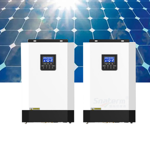 并联11KW 11000W 48VDC至220VAC太阳能混合逆变器，带48V220A MPPT太阳能充电控制器光伏输入450VDC - Product Image 1