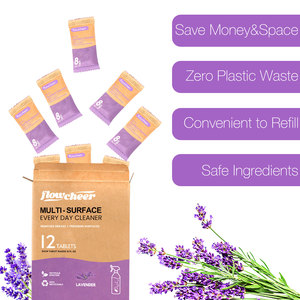 Lavender cheer lavanta çok amaçlı şişe evrensel çok amaçlı tutucu çevre dostu MultiSurface temizleyici Tablet - Product Image 4