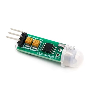 Sensor infrarrojo de cuerpo humano, piezas electrónicas, interruptor, mini Módulo de sensor de cuerpo humano, HC-SR505, sensor de movimiento - Product Image 3