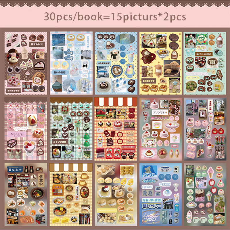 Retro dessert shop