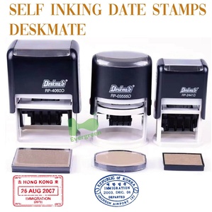 Deskmate tự-mực nhựa tem cho văn phòng sử dụng tùy chỉnh ngày + Văn bản tiền gửi Ngân hàng nhận được trả tiền fax gửi qua <span class=keywords><strong>email</strong></span> tem - Product Image 5