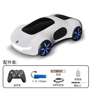 2.4Ghz Remote Control Soul Car <strong>Watch</strong> Gesture Control Smoke Dual Spray <strong>Drift</strong> Car Full Scale Rc Sport Car with Light - Product Image 2