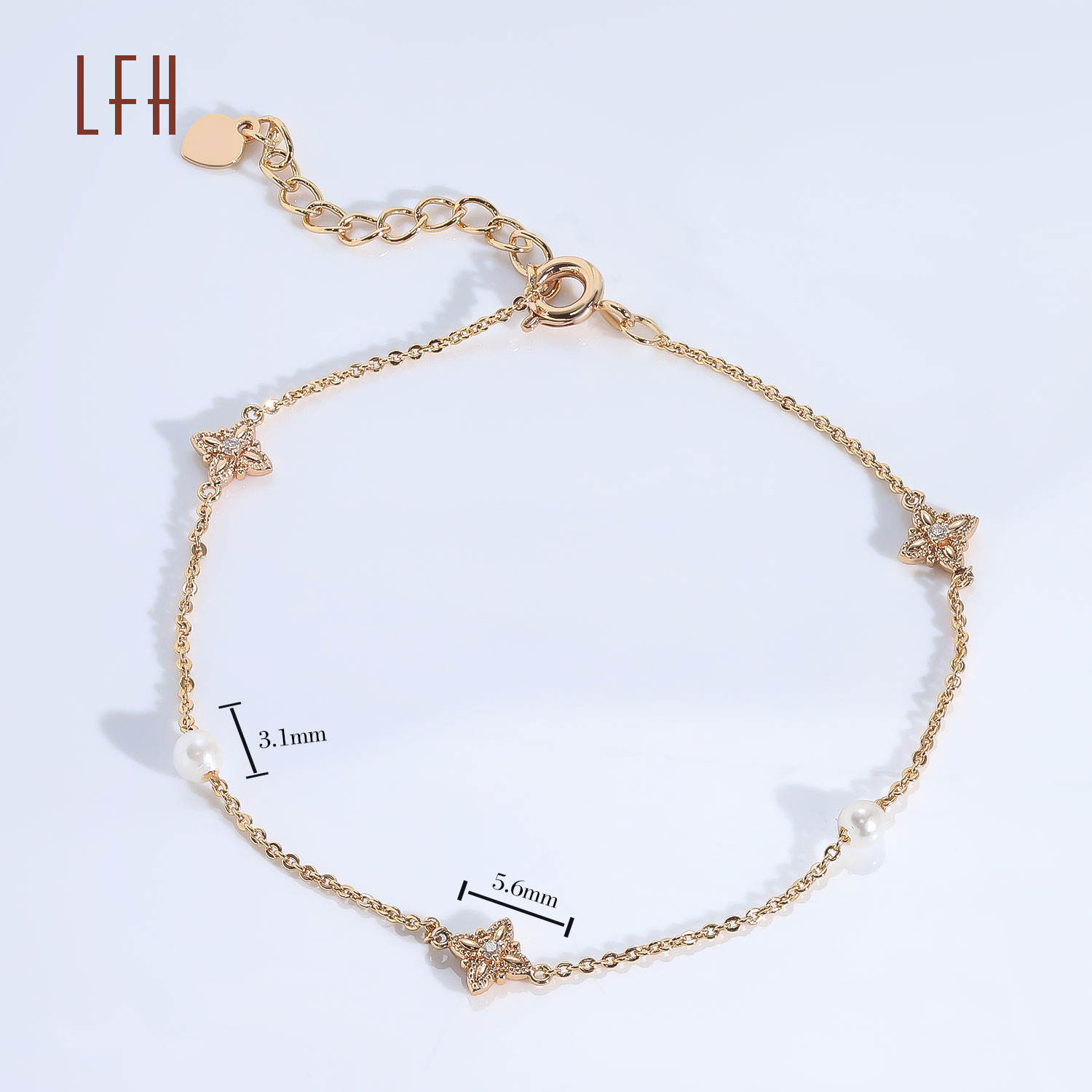 สร้อยข้อมือ2สไตล์1.5กรัม