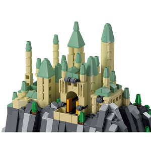 Mork 3D DIY loạt xây dựng gạch ảo Hog-wartz lâu đài đồ chơi cho trẻ em - Product Image 3