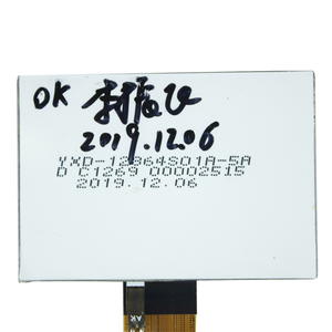 STN Graphic Dot Matrix 128x64 lcms 128x64 Punktmatrix-LCD 8-Bit-Parallel-3, 0-V-LCD-Anzeigemodul 12864 - Product Image 4