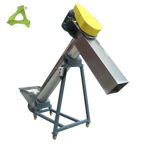 Equipo de transporte de material a granel personalizado de fábrica Transportador de alimentación automático Transportador de tubo de tornillo para sistema de manipulación de polvo/gránulos - Product Image 1