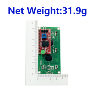 OKY4005-1 HD44780 Controller Yellow Green Backlight 5V LCD Display Module 1602A 16x2 I2C LCD 1602 - Product Image 6