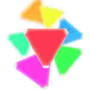 Tuya Smart Modern <strong>DIY</strong> <strong>LED</strong> Ambient Light Panel RGB Lamp with APP Voice Music Rhythm for EU US UK AU Plug for Living Room - Product Image 2