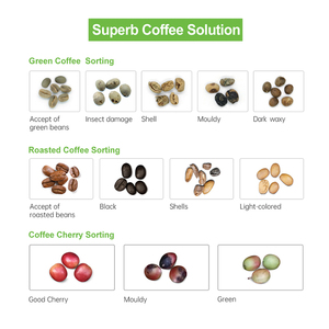 Clasificador de color de granos de café WESORT: máquina clasificadora óptica de granos de cacao personalizada para procesamiento de alimentos - Product Image 5