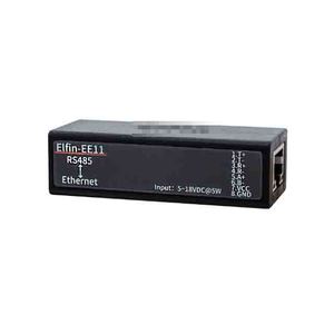Puerto Serial Elfin-EE11 RS485 a servidor Ethernet, convertidor de datos IOT, compatible con TCP/IP, Telnet, Modbus, TCP - Product Image 1