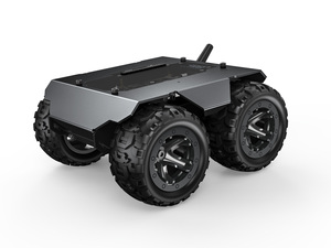 WAVE ROVER (EN) Waveshare flessibile ed espandibile 4WD Robot Mobile Chassis Raspberry Pi Car Full Metal Body Robot Car - Product Image 4