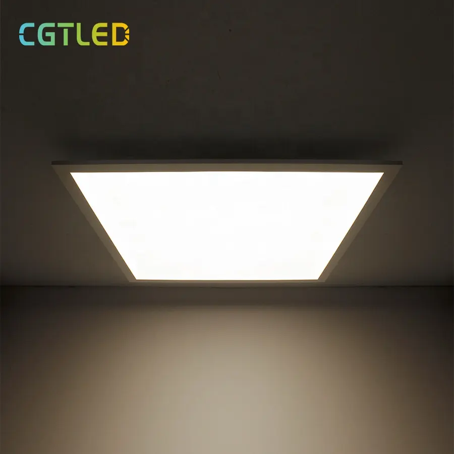 60x60 60x120 120x20 30W 40W 50W 60W 70W 3-CCT-Schalter Leistung CCT Wählbares LED-Panel mit Hintergrund beleuchtung