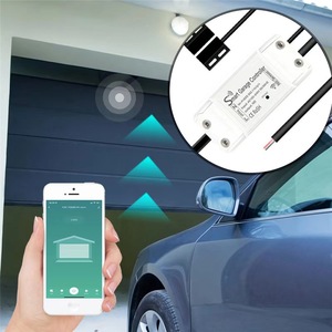 AC100-240V TUYA Smart WIFI + Bluetooth Sender und Empfänger mit Magnets ensor für Garagentor, Tor Tür, Schwingt ür - Product Image 6