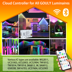 Luce pixel controller led smart cloud wifi rgb musica sincronizzazione led sistema di controllo 4 uscita pixel controller luce a led - Product Image 4