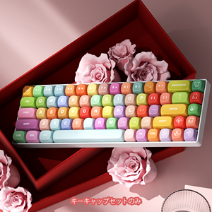 XVX Candy Bear 5 Dye-sublimazione PBT Set di Keycap da gioco per tutti gli interruttori MX e cloni in stile MX (supporto per la lingua giapponese) - Product Image 1