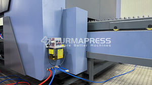DURMAPRESS Carga y descarga automática 20kw Intercambio Máquina de corte por láser de doble plataforma completamente cerrada - Product Image 5