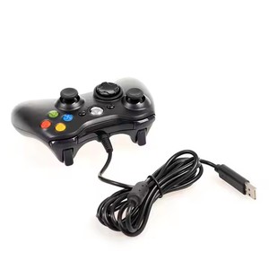 Xbox 360 için Gamepad kablolu Joystick denetleyicisi çift titreşim kablolu Joystick XBOX için 360 denetleyici Gamepad Joypad - Product Image 2