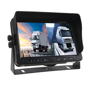Monitor de grabación AHD de 7 pulgadas, Monitor de alta resolución para autobús de vehículo, Monitor de pantalla de caravana independiente - Product Image 3