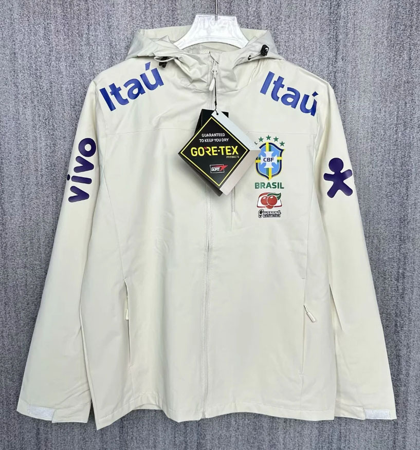 Brazilian white thin trench coat
