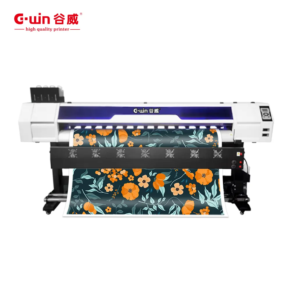 large format digital Eco solvent printing machine 5 feet 1.6m printers for flex banner and vinyls printing