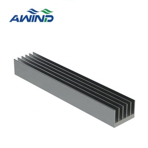 LED電球サンライト冷却システム用の長尺ストリップアルミニウム押し出しヒートシンク1000mmリニアアルミニウムプロファイルヒートシンク - Product Image 1