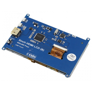 Precio de fábrica Pantalla táctil resistiva de 5 "Interfaz 800*480 Módulo de pantalla LCD LVDS de 3,3 V - Product Image 1