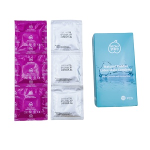 OEM Safe & Enhanced Male Rubber Kondom Glatter Natur latex mit glatter Textur Plain Style - Product Image 6