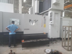 3 eksen çift sütun CNC freze makinesi ağır XH6025 portal CNC işleme makinesi - Product Image 5
