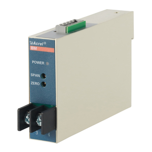 Acrel TS35 aislador de señal analógica de carril DIN Entrada de entrada de 1/2/0-20/4-20mA Salida de 4-20mA alimentada por salida - Product Image 5