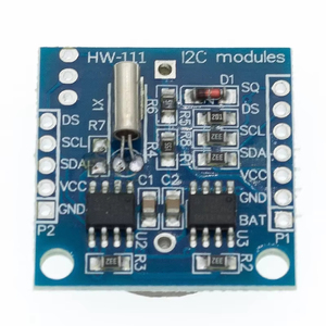 RNSbot minik RTC I2C modülleri 24C32 bellek DS1307 saat RTC modülü pil olmadan