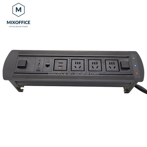 Mesa/Caja de mesa abatible motorizada Enchufe eléctrico modular Proveedor de enchufe múltiple eléctrico de escritorio - Product Image 2