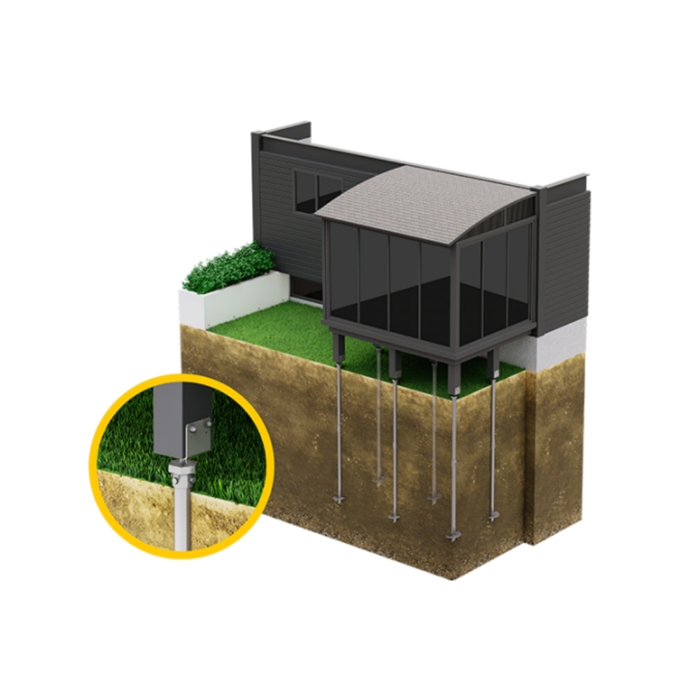 Soláriums y terrazas acristaladas
