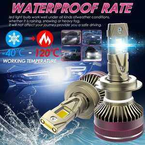 Sunshiny K13 APP kontrollü karartma/çok modlu seçenekler Luces Led otomatik LED farlar H1 H4 H7 H11 9005 LED araba ampulü far - Product Image 4