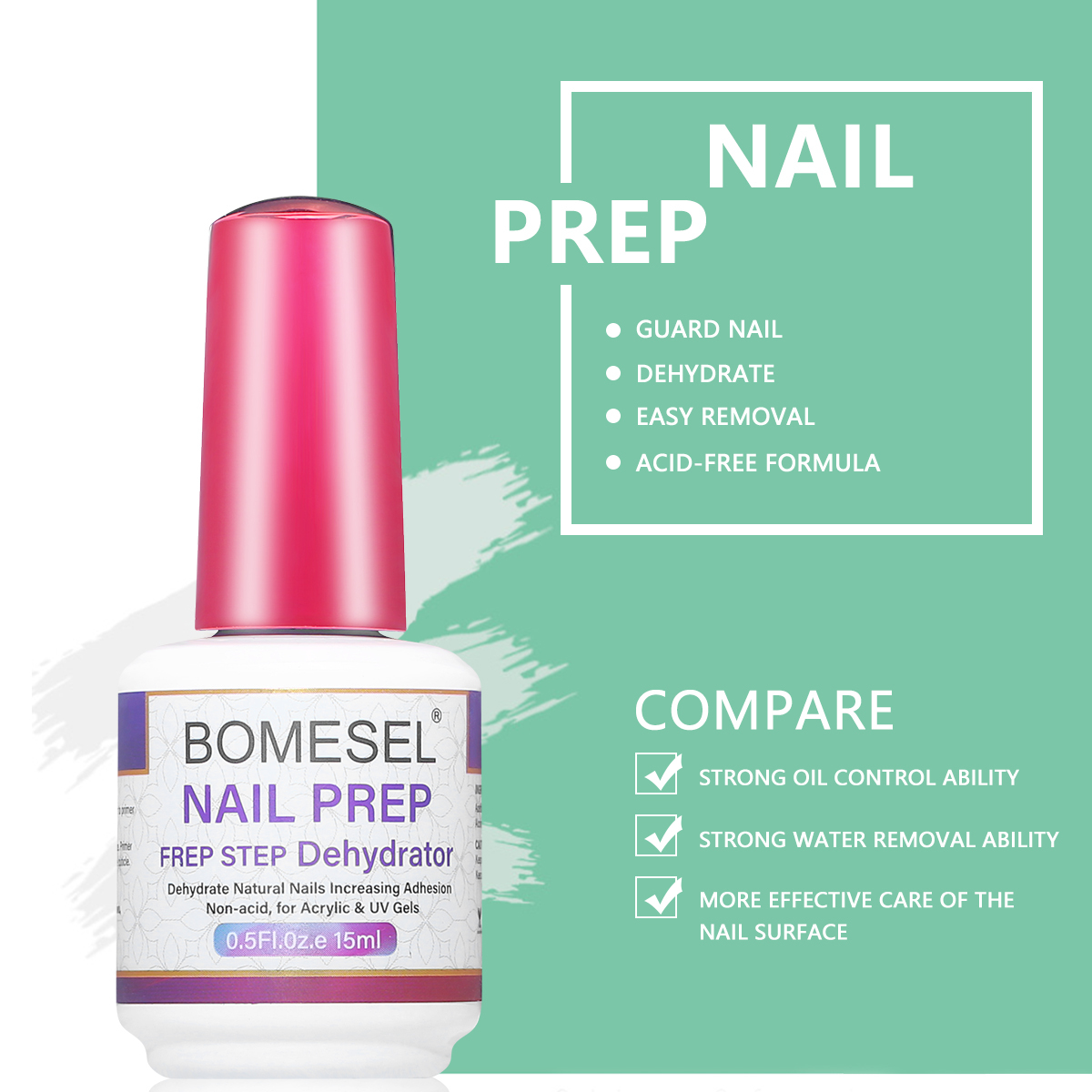 preparación de uñas
