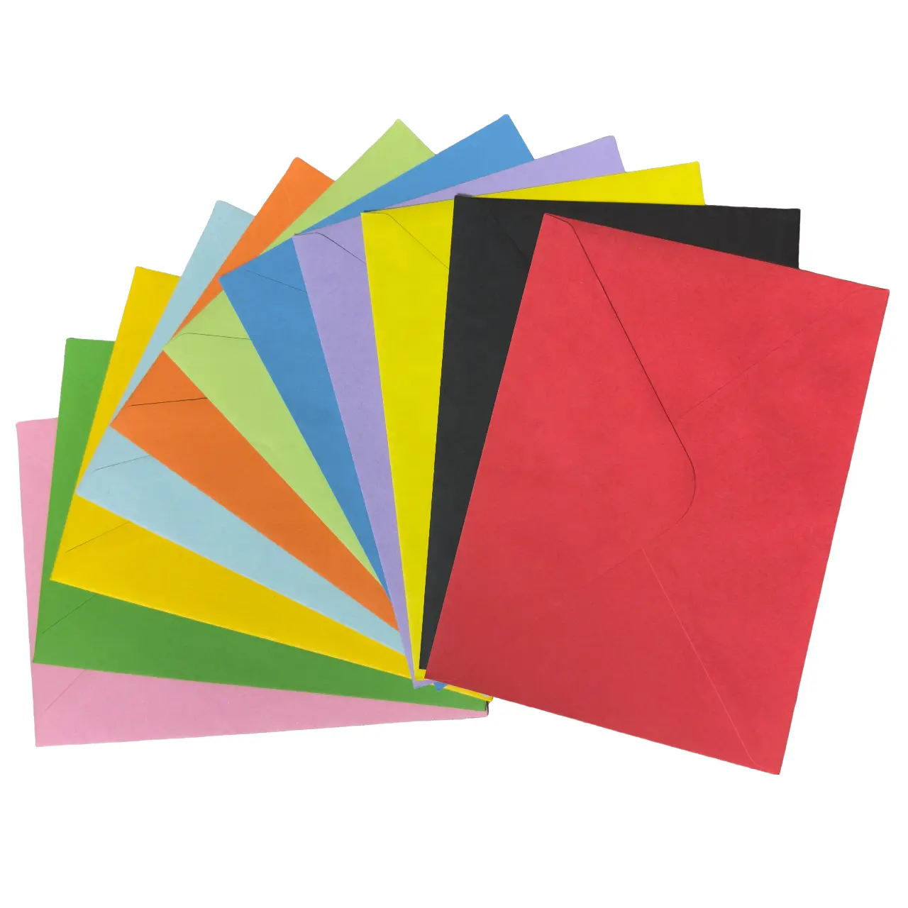 Cartoline di auguri colorate autosenileganti in stile occidentale personalizzate per invenzione buste di carta