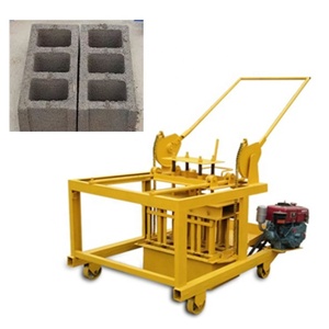 Diesel Ei legen Betonblock Maschine Preis Verriegelung Manuelle Ziegel herstellung Maschinen - Product Image 1