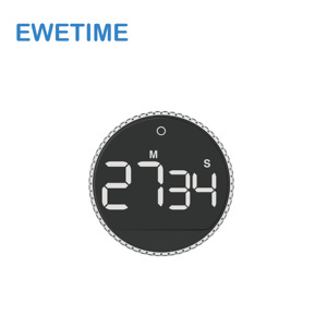 EWETIME большой светодиодный дисплей для кухни, таймер для домашней кухни, цифровой магнитный светодиодный экран, настенные часы с обратным отсчетом, OEM, пластиковый материал - Product Image 4