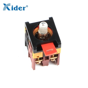 APBB serie ALS-22 & 25N Europäischen Rechteckigen doppel push button mit licht lampe - Product Image 5