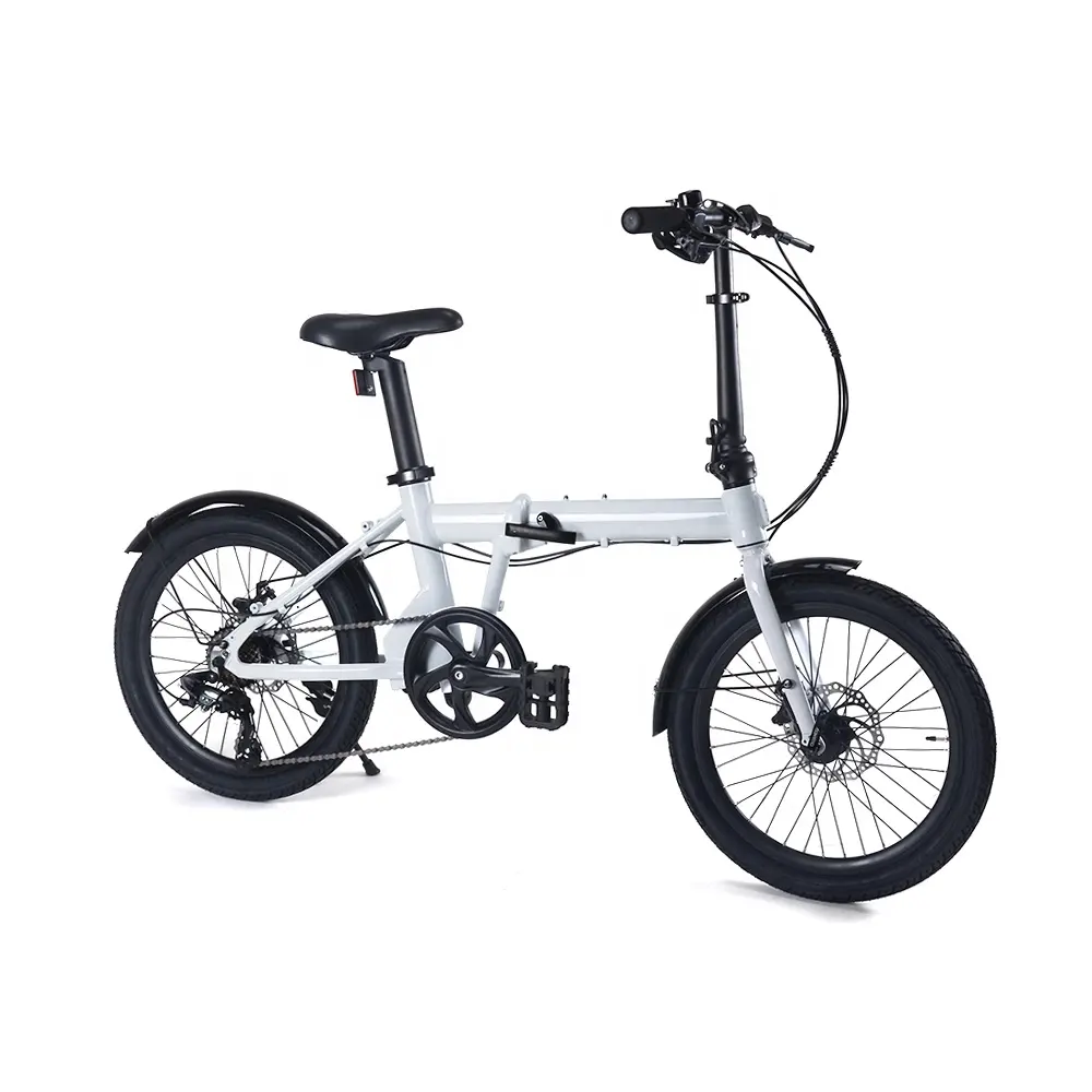 Bisiklet bisiklet disk fren katlanır fabrika doğrudan 20 inç 7 hız 13 18 alüminyum alaşım dükkanı olmayan bisiklet KMC özel zincir Z7 Snoe bisiklet
