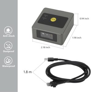 Barcode Scanner <strong>Module</strong>, Embedded Mini Auto-scan Barcode <strong>Reader</strong> for 1D 2D <strong>QR</strong> <strong>Code</strong>, Fixed Mount to Self-Service Equipment - Product Image 5