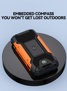 Wireless <strong>Charger</strong> 30000mAh Fast Charging Solar Power Bank for <strong>All</strong> Mobile Devices Solar Portable <strong>Charger</strong> with Dual Flashlights - Product Image 2